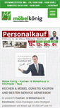 Mobile Screenshot of moebel-koenig.de